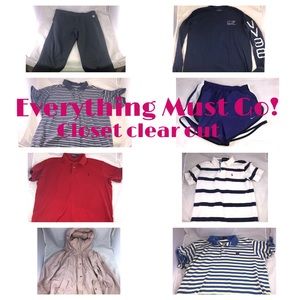 EVERYTHING MUST GO! Closet clear out!